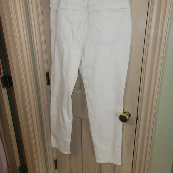 NWT Mens Off White Abercrombie and Fitch Stretch Sport Slim Jeans 33 x 30 - Picture 4 of 13